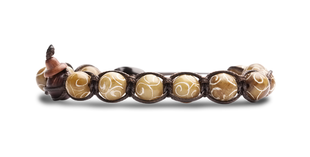 Bracciale Tibettano Tamashii In Lapislazzuli - Pietre 6mm - Portafortuna